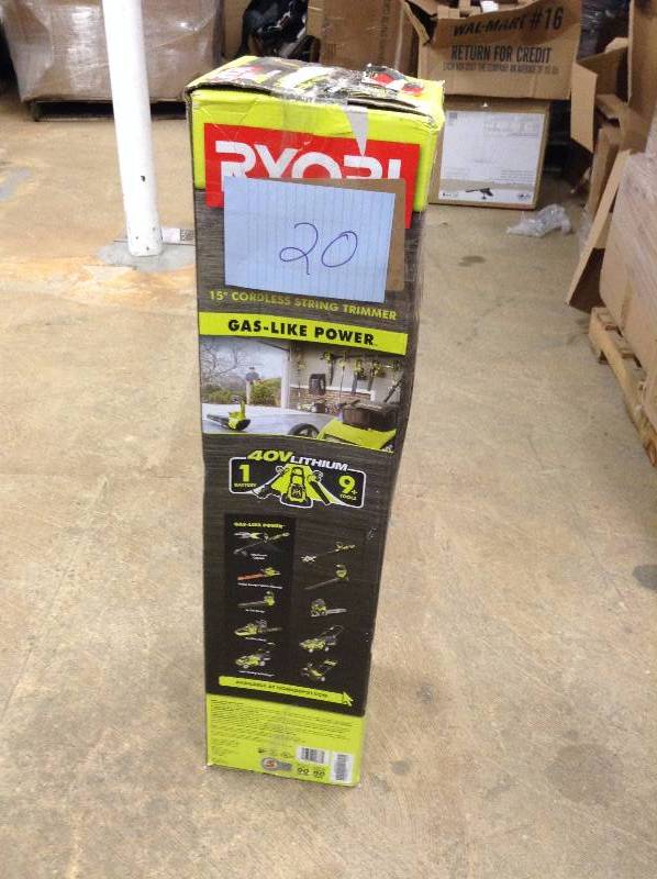 Ryobi 15 cordless string trimmer