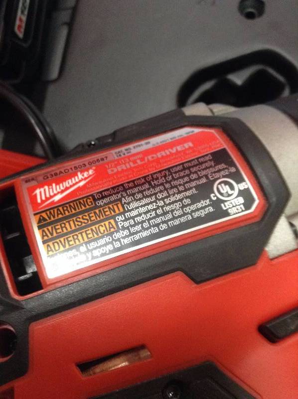 Milwaukee M18 12 in. Cordless Compact Brushless DrillDriver Kit