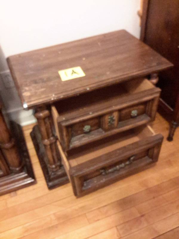 lot 1A image: Mid Century Night Stand.. Matches lot 1