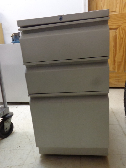 3 Drawer Metal File Cabinet