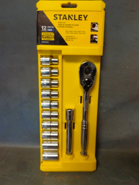 Stanley Wrench and Socket Set
