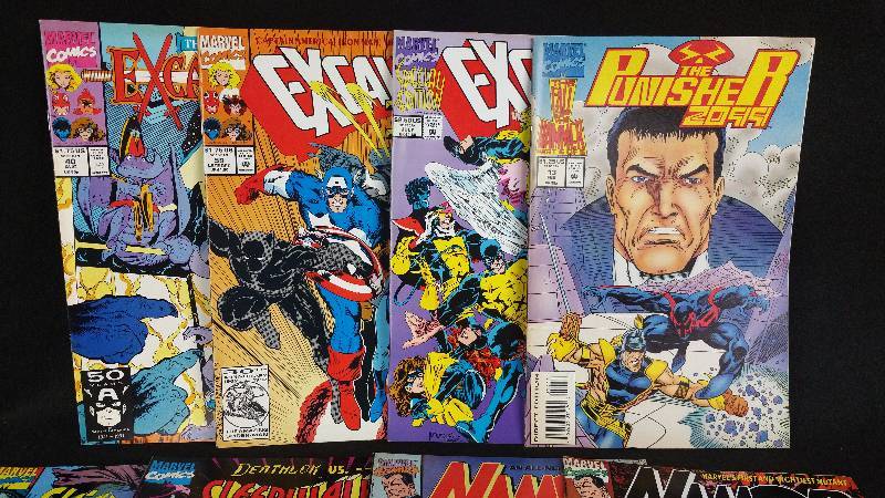 (8) Earlier 1990s Various Marvel Comics Comic Book
