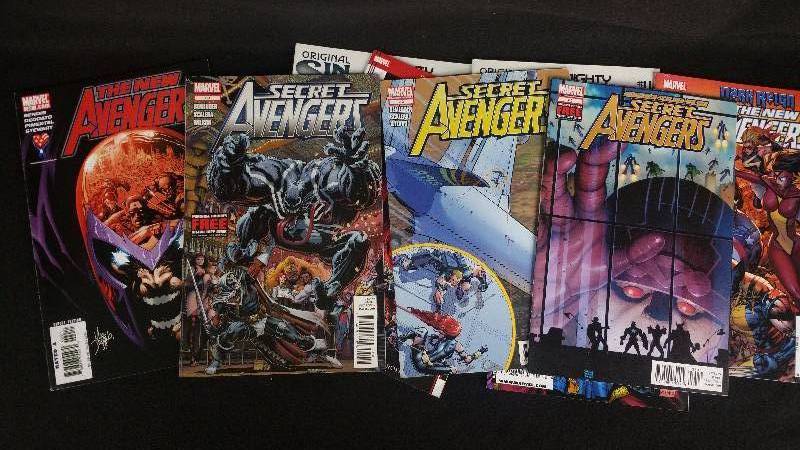 (9) Avengers & Related Marvel Comics