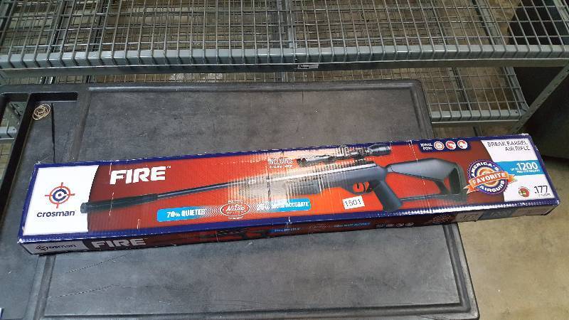 lot 1501 image: Crosman Fire Nitro Piston .177-Caliber Air Rifle