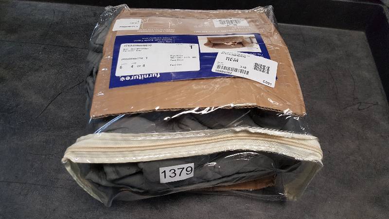 lot 1379 image: Lot of 2 - Sure Fit Microfiber Nonskid Pet Loveseat Cover