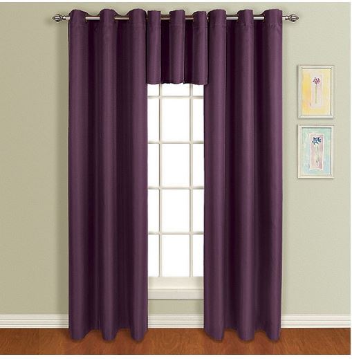 lot 1456 image: Lot of Window Panels  Curtains  Valances - Various Colors and Sizes