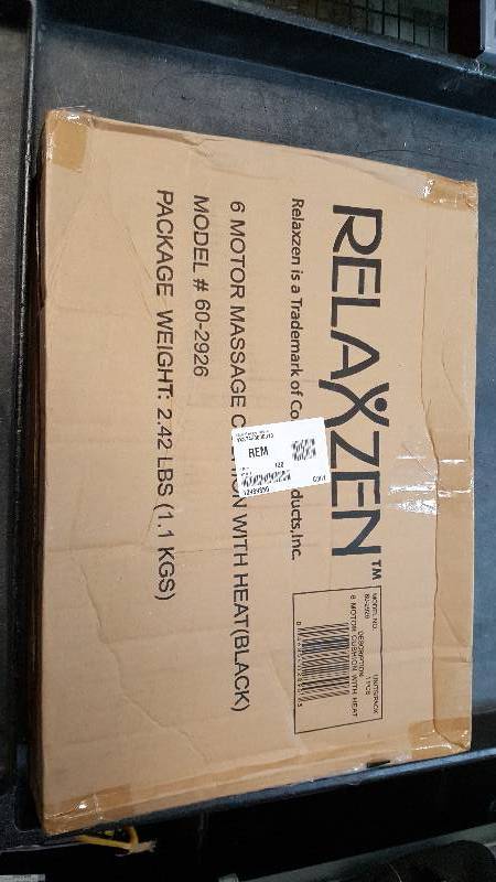 lot 1620 image: Prevari Chair Massage Cushion