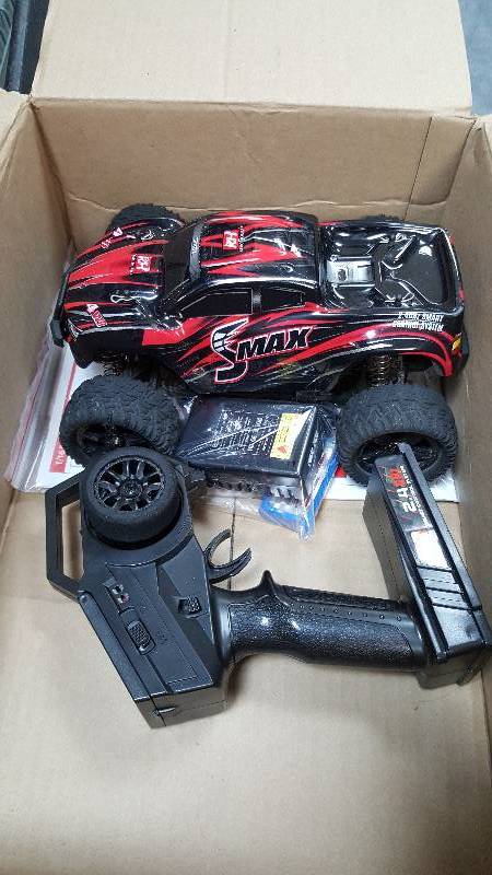 lot 1782 image: CIS 116 Scale Radio-Controlled Monster Truck - Red
