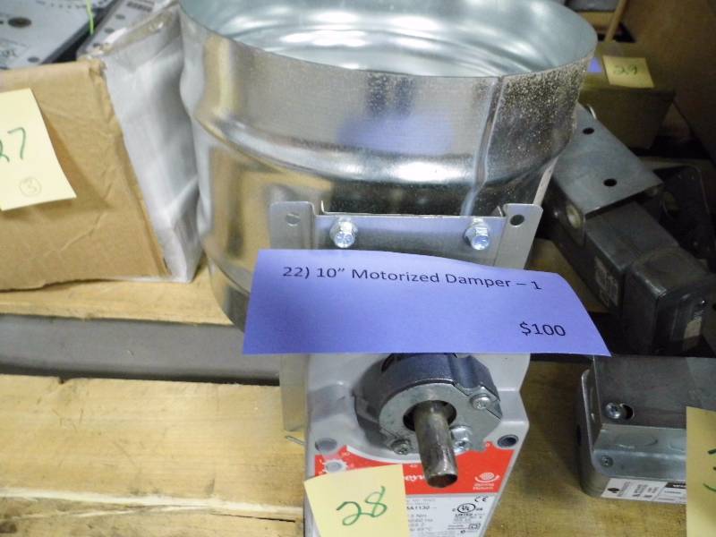lot 28 image: Motorized Damper
