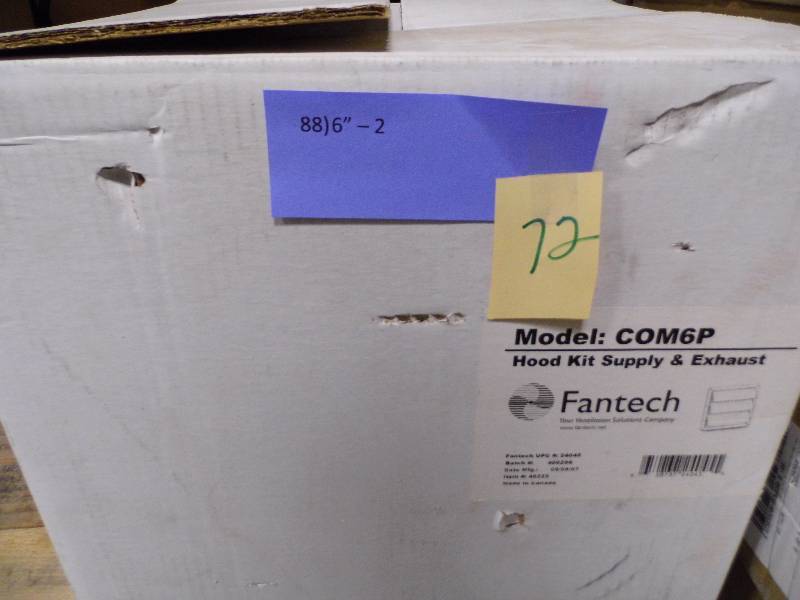 lot 72 image: Hood Kit Supply & Exhaust