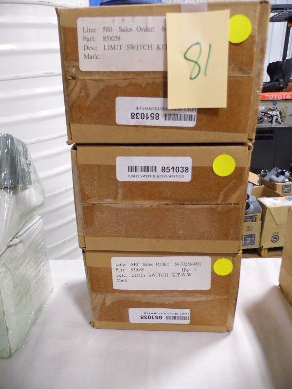 lot 81 image: Limit Switches