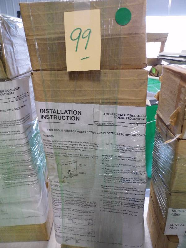 lot 99 image: Anti Recycle Timers