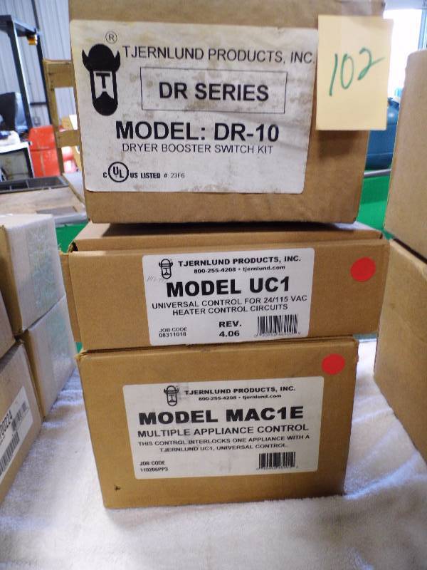 lot 102 image: Dryer Booster Switches - Appliance Controls