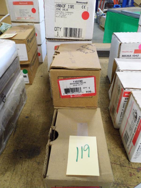 lot 119 image: Zone Valves