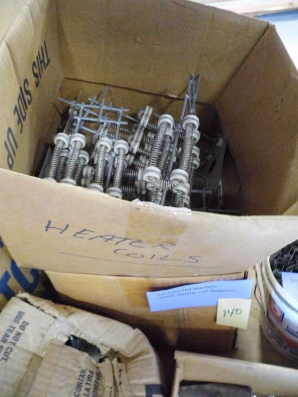 lot 140 image: Washers - coils