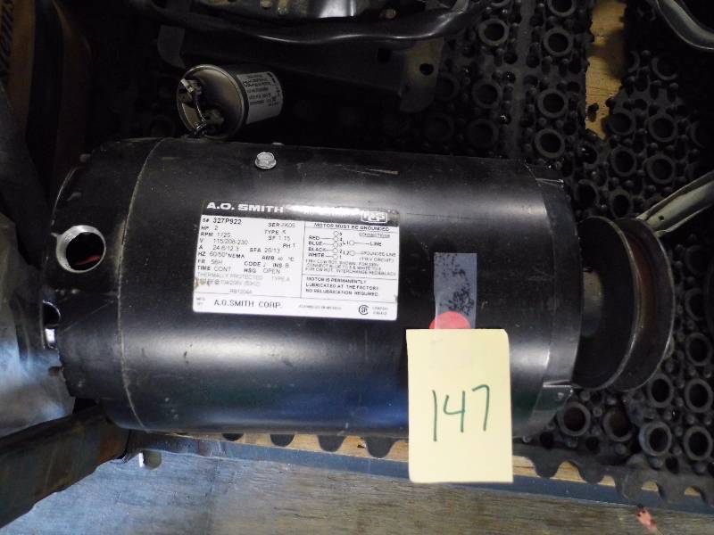 lot 147 image: A O Smith Motor