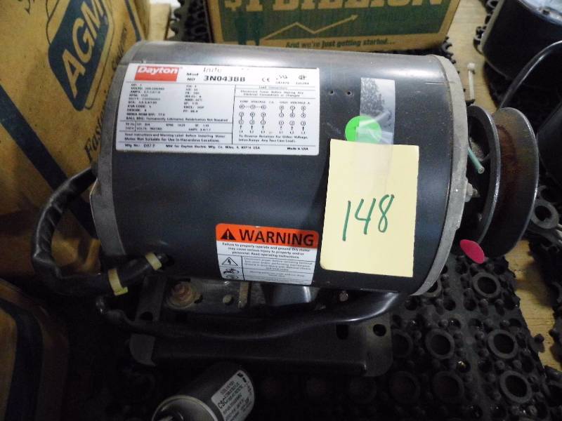 lot 148 image: Dayton Industrial Motor