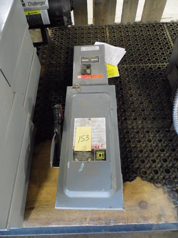 lot 153 image: 2 Electrical Cutoffs