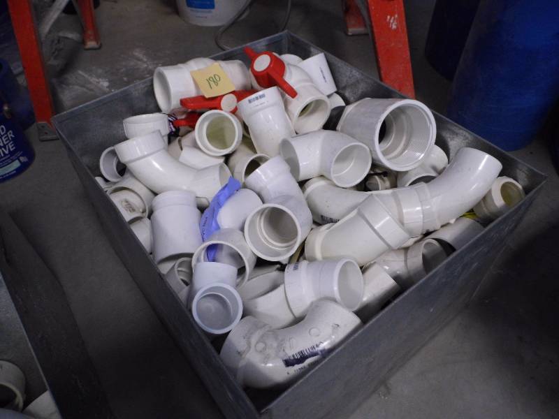 lot 180 image: PVC w Metal Box