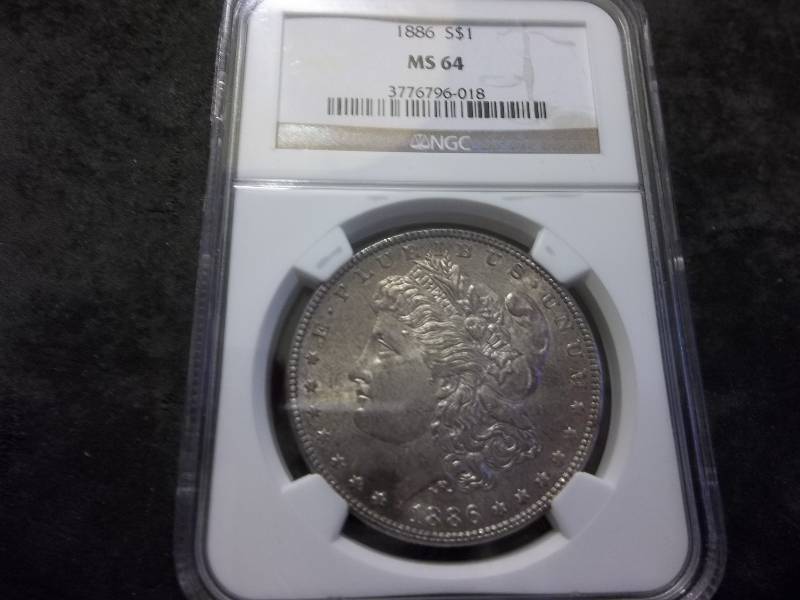 1886 Morgan Silver Dollar
