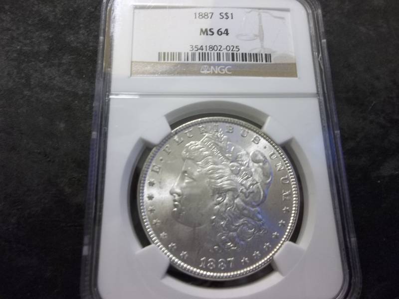1887  Morgan Silver Dollar