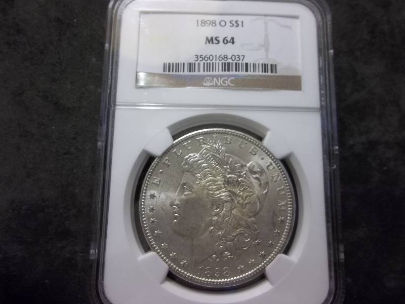 1898 O Morgan Silver Dollar