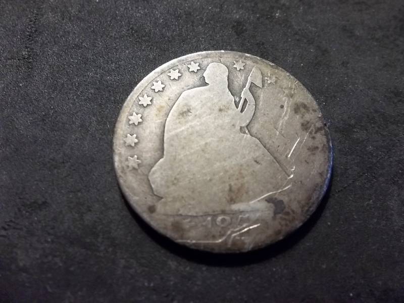1854 O Seated Half Dollar