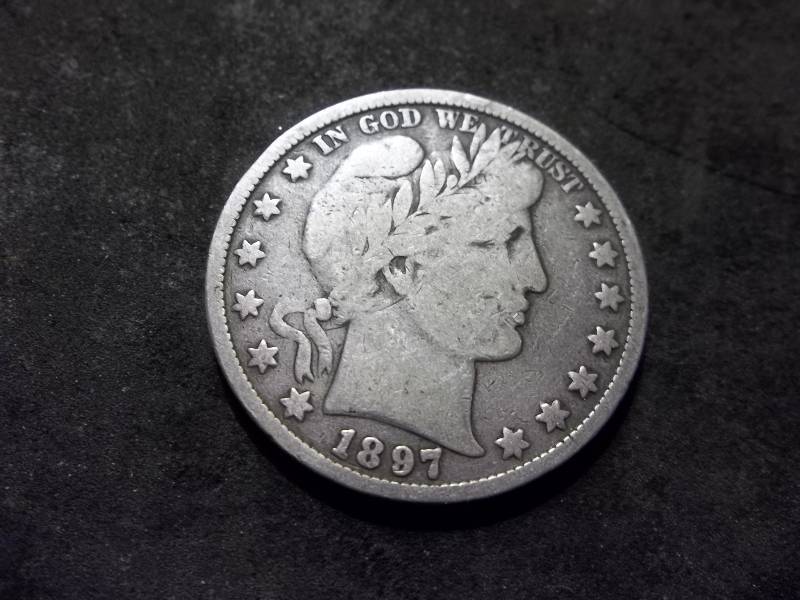 1897 Barber Half Dollar