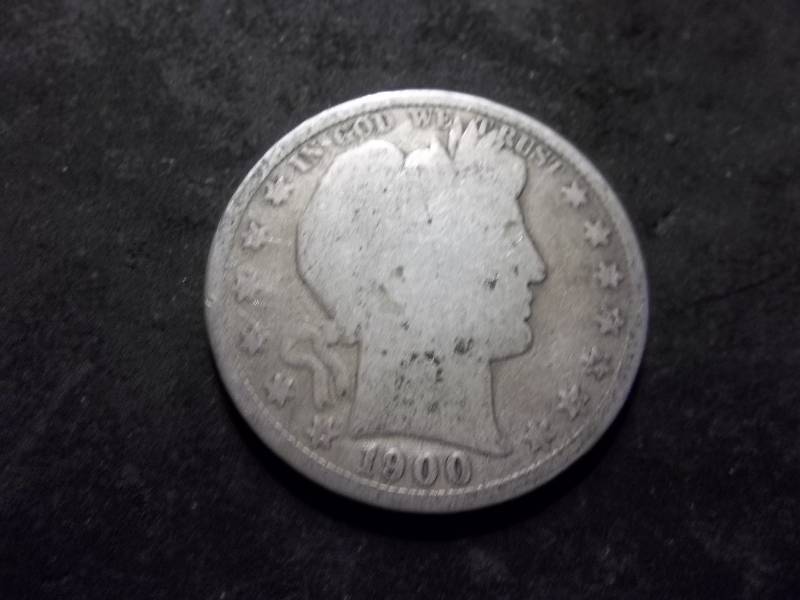 1900 Barber Half Dollar