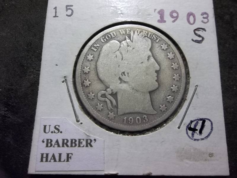 1903 S Barber Half Dollar