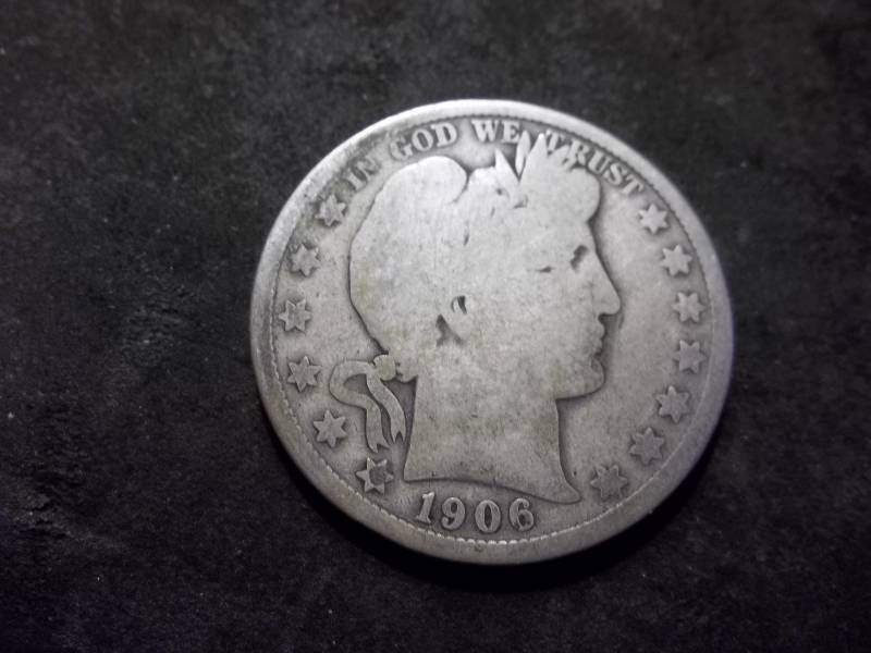 1906  Barber Half Dollar
