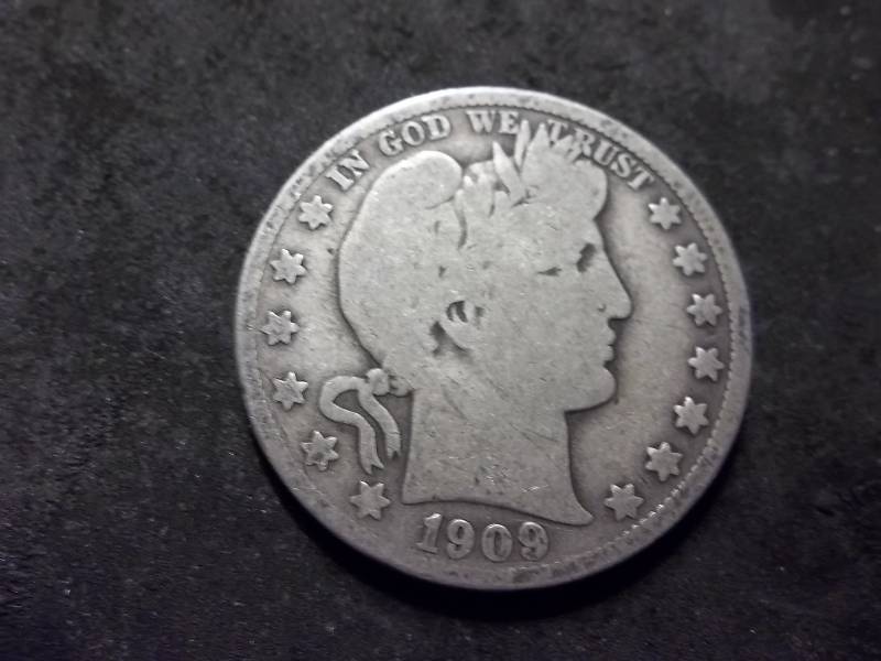 1909 Barber Quarter
