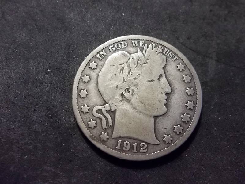 1912 D Barber Half Dollar