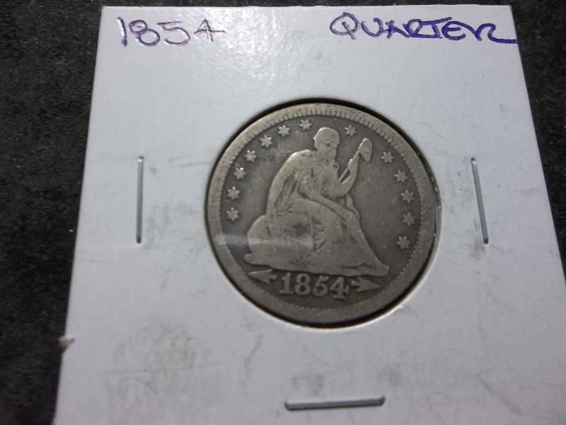 1954 Seated Quarter