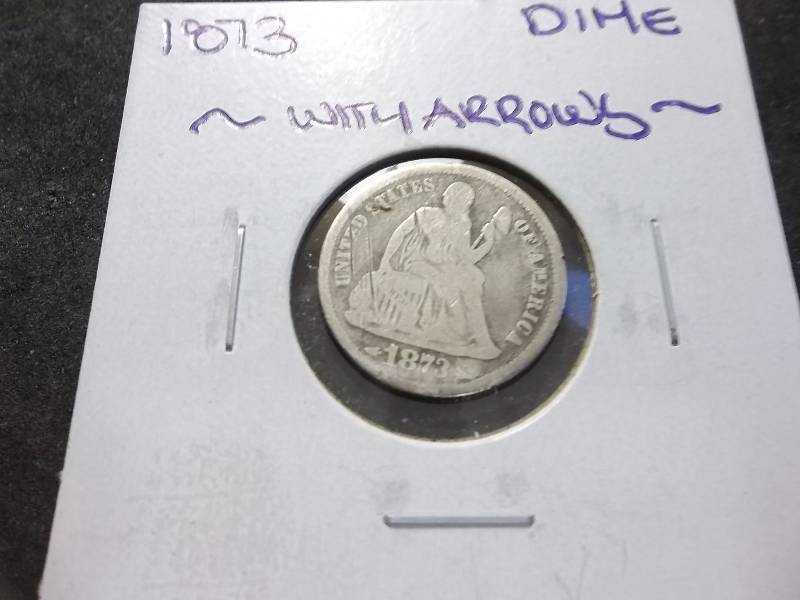 1873  Seated Liberty Dime