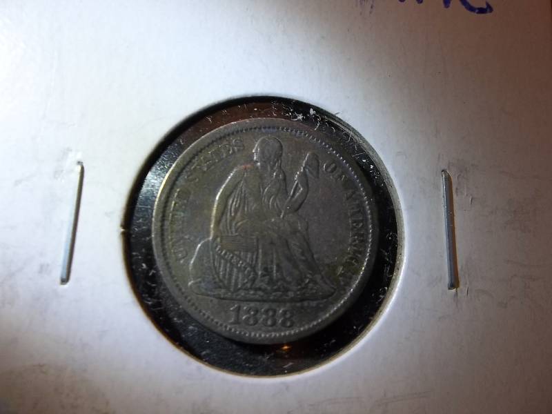1888  Seated Liberty Dime