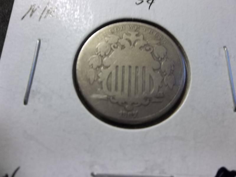 1867 Shield Nickel