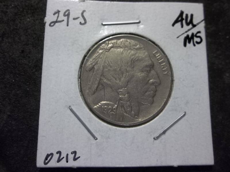 1929 S Buffalo Nickel