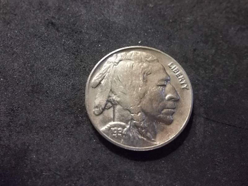 1934 D Buffalo Nickel