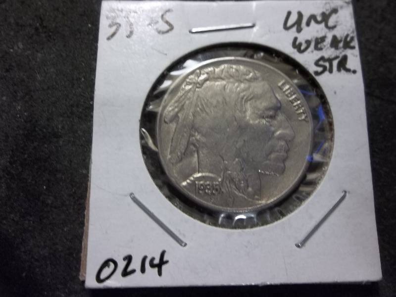 1935 S Buffalo Nickel