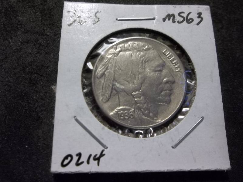 1936 S Buffalo Nickel