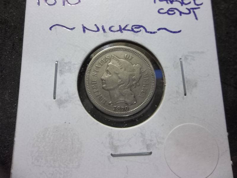 1870 3-Cent Nickel