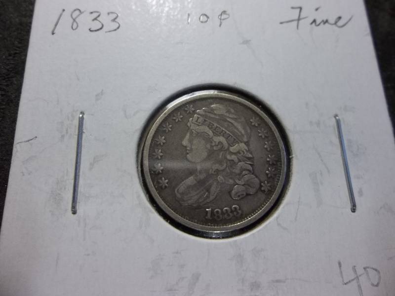 1833 Bust Dime