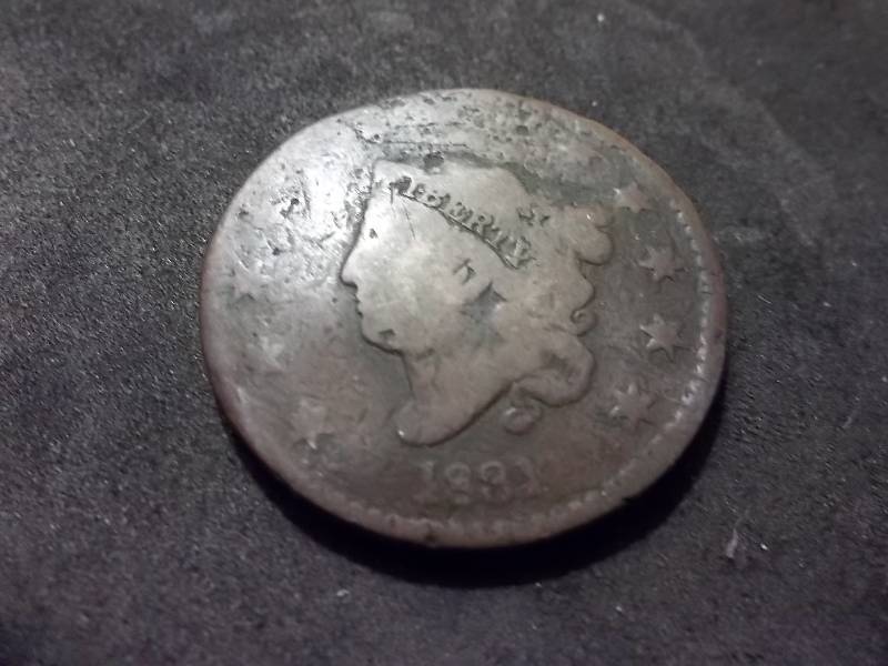 1831 Large Cent