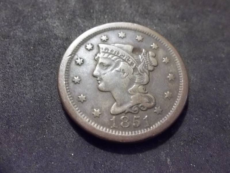 1851 Large Cent