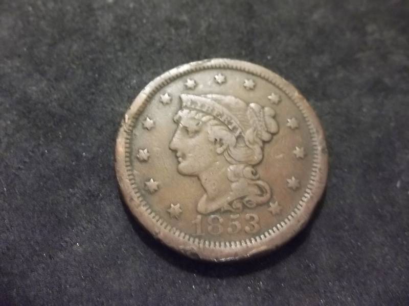 1853 Large Cent