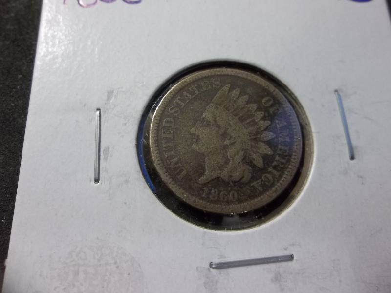 1860 Indian Head Cent