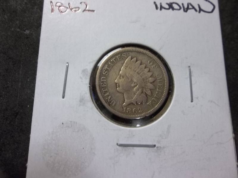 1862 Indian Head Cent