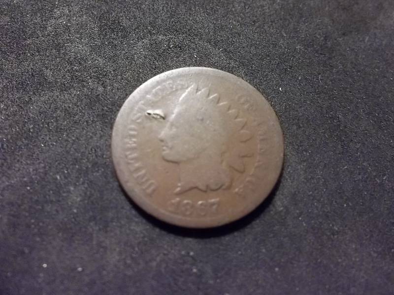 1867 Indian Head Cent