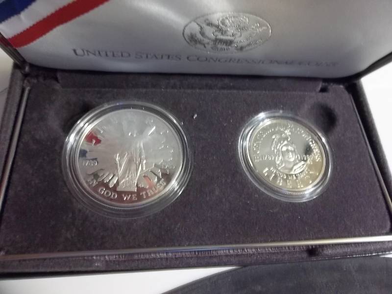 1989 S US Congressional Proof Coins